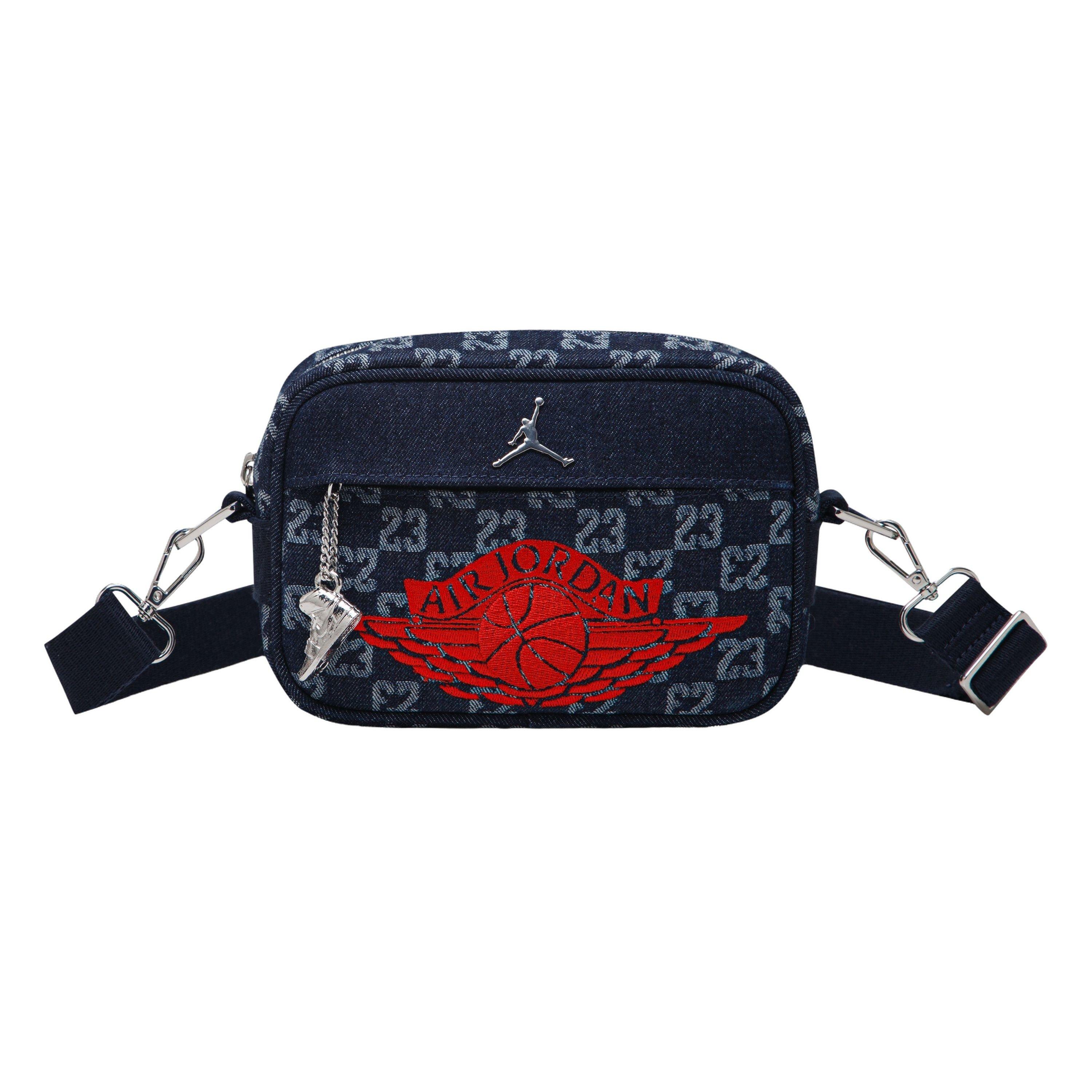 Jordan Monogram Flight Patch Crossbody Bag - INDIGO